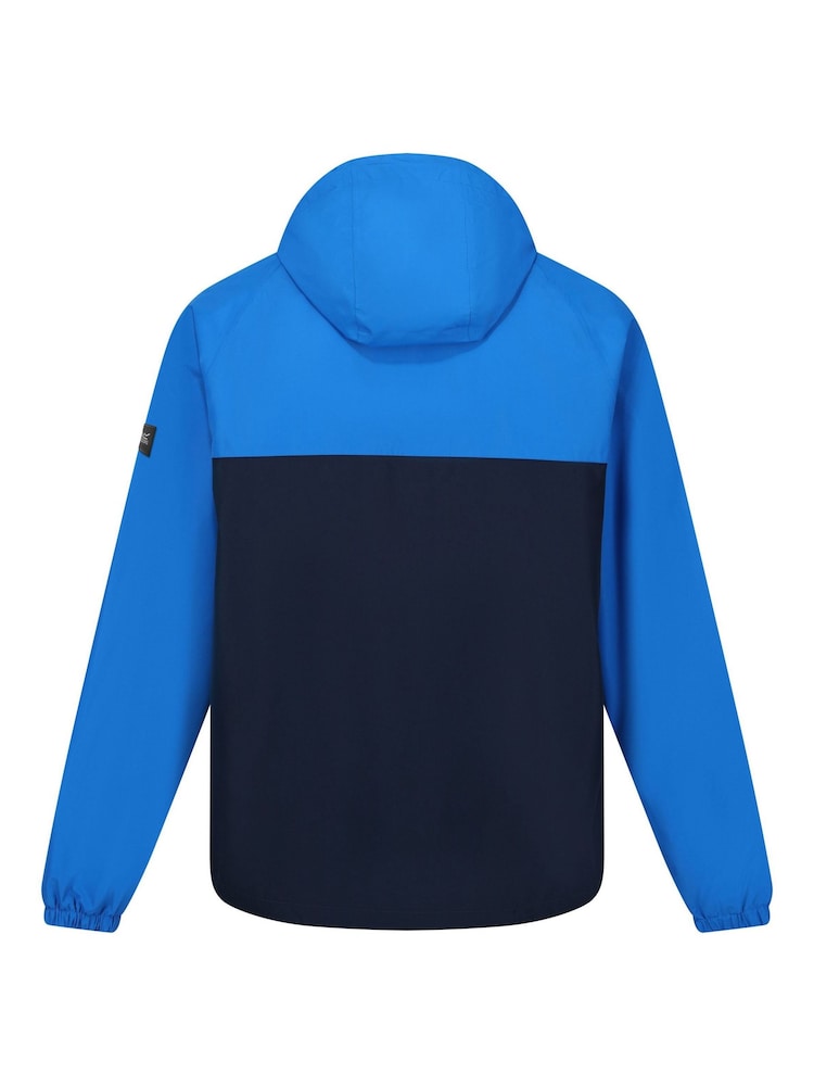 Regatta Blue Belcastel Waterproof Hooded Jacket - Image 8 of 9