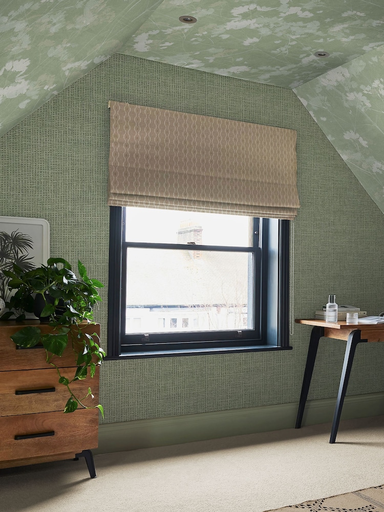 Graham & Brown Calma Rustic Weft 10M Wallpaper - Image 1 of 4