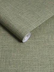 Graham & Brown Calma Rustic Weft 10M Wallpaper - Image 3 of 4