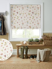 Laura Ashley Ochre Yellow Megan Made to Measure 100% Cotton Roman Blinds - Image 1 of 6