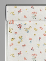 Laura Ashley Ochre Yellow Megan Made to Measure 100% Cotton Roman Blinds - Image 3 of 6