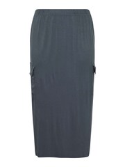 Yours Curve Grey Maxi Cargo Skirt - Image 3 of 4