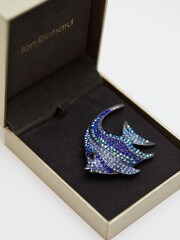 Jon Richard Silver Tropical Fish Brooch Gift Box - Image 4 of 4