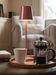 SolarCentre Orange Jour USB Solar Rechargeable Outdoor Table Lamp - Image 3 of 4