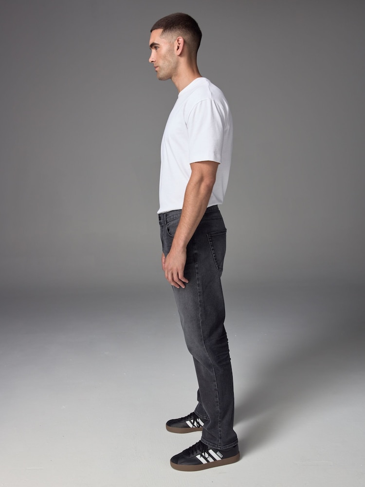 Grijs Gewassen - Straight fit - Straight-fit Essential stretchy jeans met rechte pasvorm - Image 3 of 11
