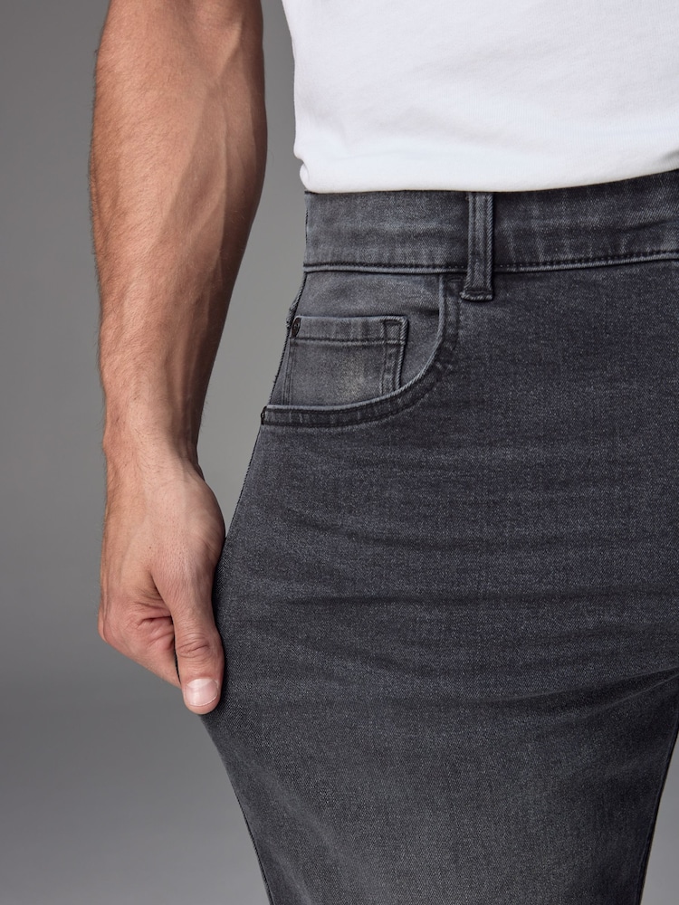 Grijs Gewassen - Straight fit - Straight-fit Essential stretchy jeans met rechte pasvorm - Image 5 of 11