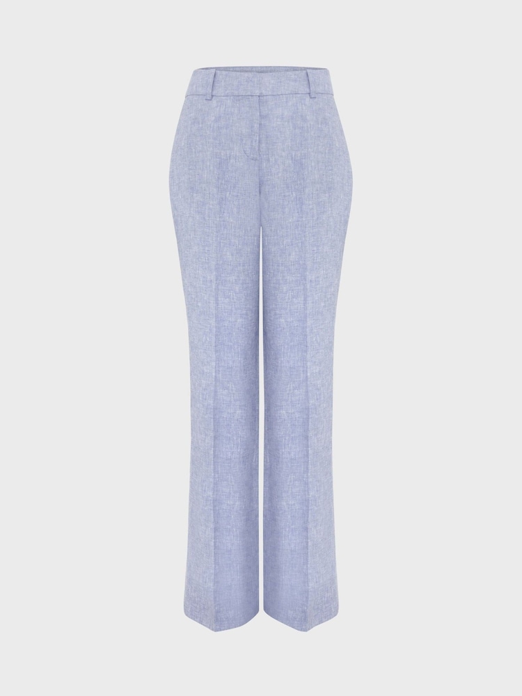 Hobbs Blue Adina Trousers - Image 5 of 5 Hobbs Blue Adina Trousers - Image 5 of 5