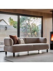 Gallery Home Cream Archway 3 Seater Sofa - Image 1 of 7