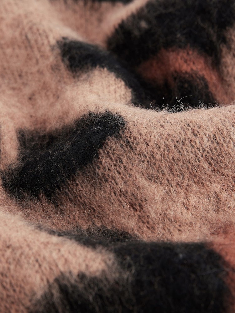 Leopard Button Front Knitted Tank Top - Image 8 of 8