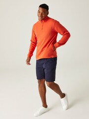 Oranžna - Regatta Agilno Quarter Zip flis - Slika 3 iz 8