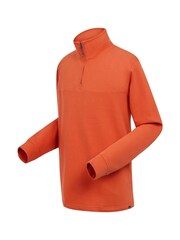 Oranžna - Regatta Agilno Quarter Zip flis - Slika 6 iz 8