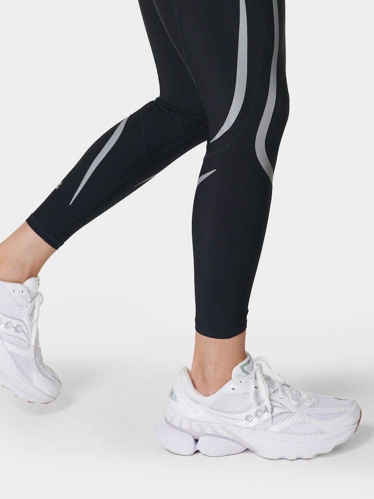 Sweaty Betty Black 7/8 Length Zero Gravity Illuminate Run Leggings - Image 13 of 13