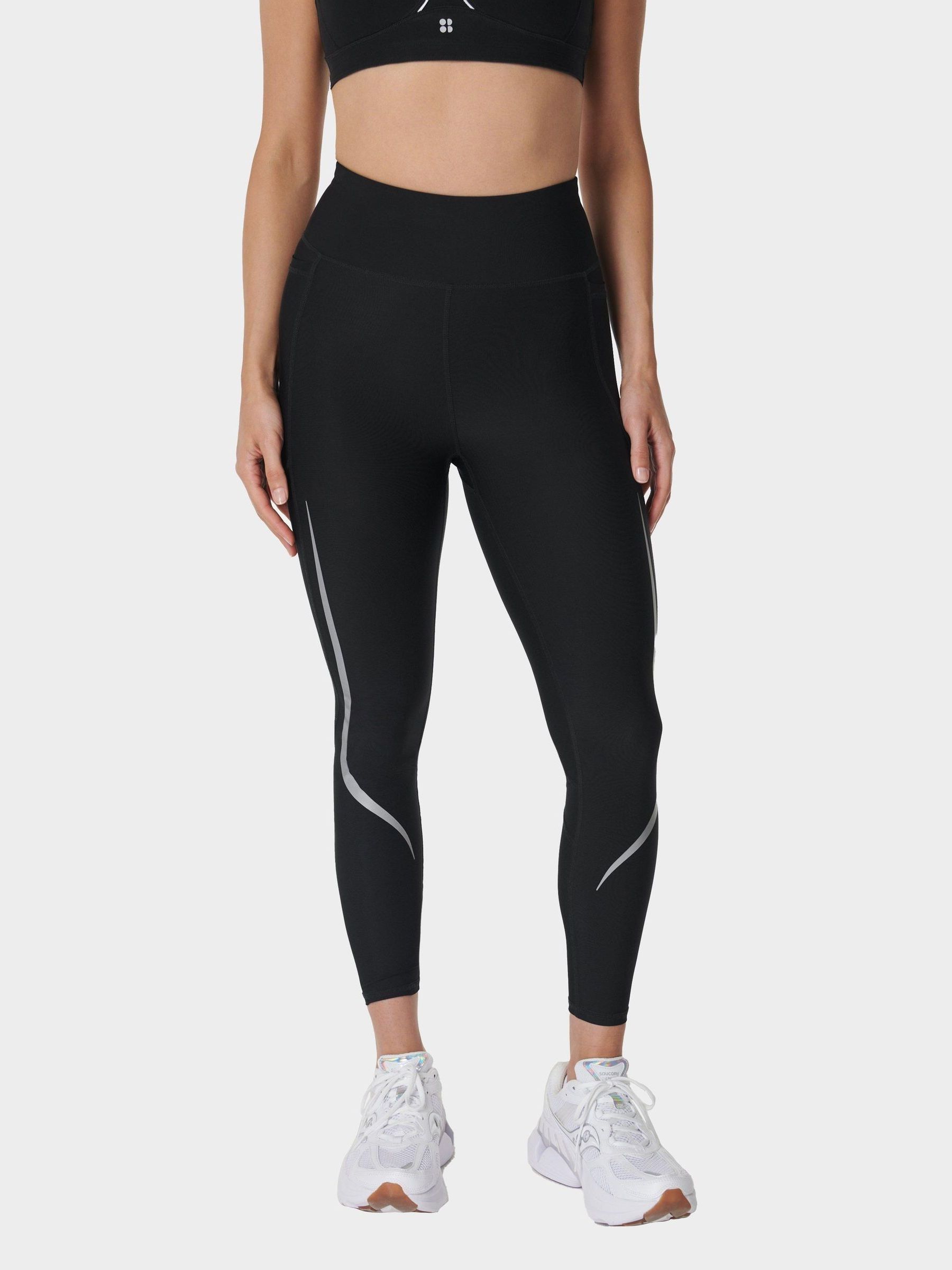 betty Buy Sweaty Betty Black 7/8 Length Zero Gravity Illuminate Run