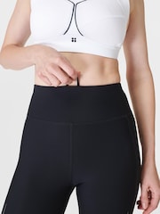 Sweaty Betty Black 7/8 Length Zero Gravity Illuminate Run Leggings - Image 7 of 13