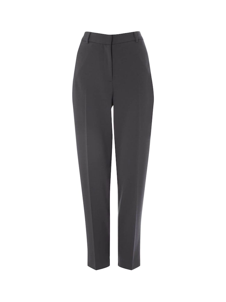 Roman Grey Short Straight Leg Stretch Trousers - Image 4 of 4