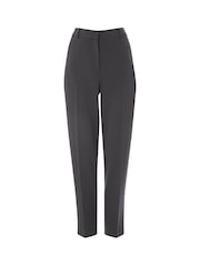 Roman Grey Short Straight Leg Stretch Trousers - Image 6 of 6