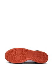 Nike Black/Red Dunk Low Trainers - Image 7 of 9