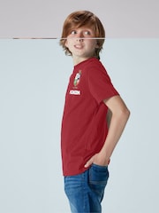 Canterbury Red British & Irish Lions Rugby Cotton Jersey T-Shirt - Image 2 of 9