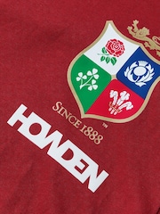 Canterbury Red British & Irish Lions Rugby Cotton Jersey T-Shirt - Image 7 of 9