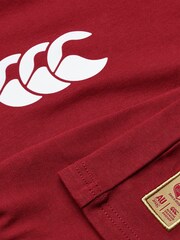 Canterbury Red British & Irish Lions Rugby Cotton Jersey T-Shirt - Image 8 of 9