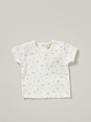 Homegrown Blue Dungaree Outfit Set - Image 3 of 5