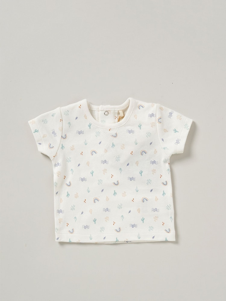 Homegrown Blue Dungaree Outfit Set - Image 3 of 5
