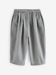 Black/White 100% Cotton Check Trousers (3mths-7yrs) - Image 5 of 7