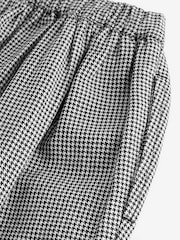 Black/White 100% Cotton Check Trousers (3mths-7yrs) - Image 6 of 7