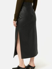Jigsaw Leather Maxi Skirt - Image 2 of 6