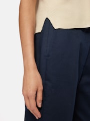 Jigsaw Cream Cotton Blend Waistcoat - Image 4 of 6