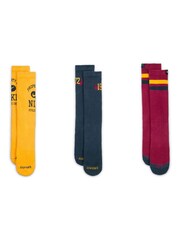 Nike Yellow/Green Everyday Cushioned Crew Socks 3 Pack - Image 3 of 4