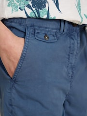 White Stuff Blue Hayley Organic Chino Shorts - Image 3 of 7