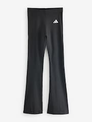 adidas Black Flared Leggings - Image 1 of 1