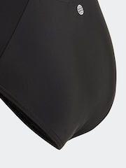 Schwarz/Weiß - adidas Badeanzug mit 3-Streifen-Design - Bild 5 von 5
