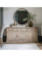 Gallery Home Natural Eastfield 3 Door 3 Drawer Sideboard - Image 1 of 10