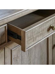 Gallery Home Natural Eastfield 3 Door 3 Drawer Sideboard - Image 4 of 10
