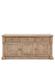Gallery Home Natural Eastfield 3 Door 3 Drawer Sideboard - Image 8 of 10