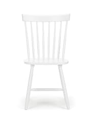 Julian Bowen White Torino Chairs Set Of 4 - Image 4 of 4