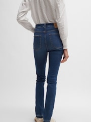 BOSS Dark Blue Slim Fit Supreme Movement Stretch Denim Jeans - Image 2 of 5