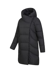 Mountain Warehouse Black Womens Cosy Wrap II Extreme Water Resistant Down Jacket - Image 5 of 5