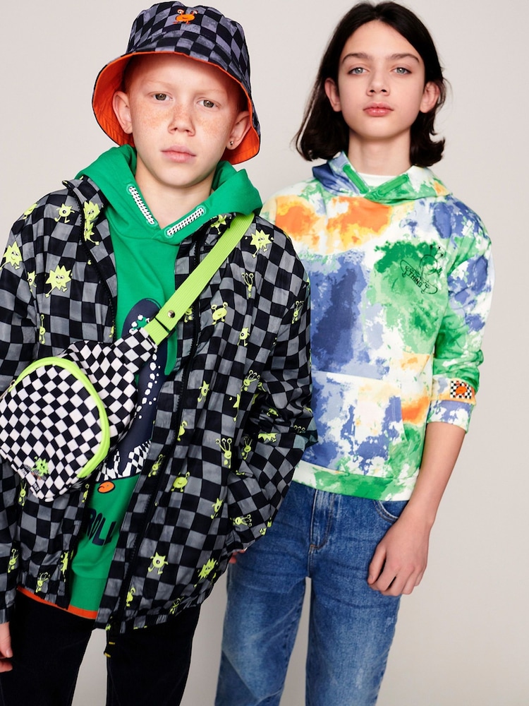 Monsoon Vetrovka Checkerboard Monster Windbreaker kotna; suknjič - Slika 1 iz 5 Monsoon Vetrovka Checkerboard Monster Windbreaker kotna; suknjič - Slika 1 iz 5