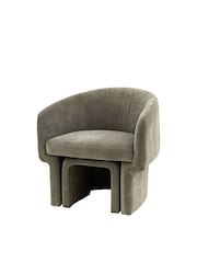 Gallery Home Grey Hackney Armchair - Image 2 of 3