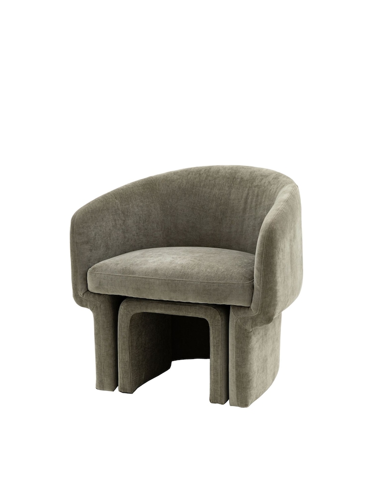 Gallery Home Grey Hackney Armchair - Image 2 of 3