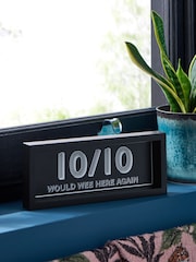 10/10 Slogan Ornament - Imagen 1 de 4