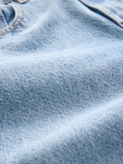 Mid Blue Hourglass Rigid Straight Leg 100% Cotton Jeans - Image 8 of 8