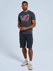Animal Grey Mens Classico Wave T-Shirt - Image 2 of 9