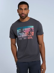 Animal Grey Mens Classico Wave T-Shirt - Image 4 of 9