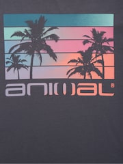 Animal Grey Mens Classico Wave T-Shirt - Image 8 of 9