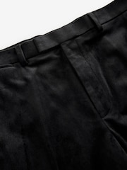 Black Velvet Tuxedo Trousers - Image 10 of 11