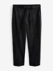 Black Velvet Tuxedo Trousers - Image 7 of 11